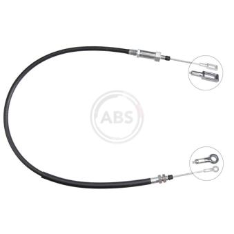 Tirette à câble, frein de stationnement A.B.S. K13969 pour SUZUKI IGNIS 2.0 - 110cv