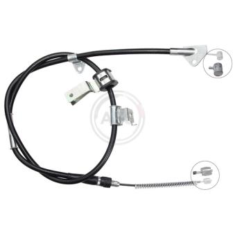 Tirette à câble, frein de stationnement A.B.S. [K14009]