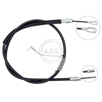 Tirette à câble, frein de stationnement A.B.S. K14023 pour FORD TRANSIT 2.4 TDCi traction intégrale - 140cv