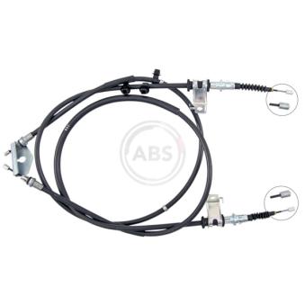 Tirette à câble, frein de stationnement A.B.S. [K14063]