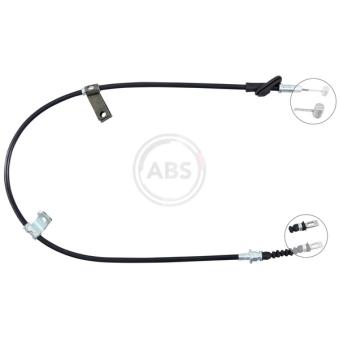 Tirette à câble, frein de stationnement A.B.S. K14102 pour HONDA S2000 2.0 - 240cv