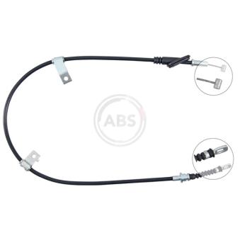 Tirette à câble, frein de stationnement A.B.S. K14103 pour HONDA S2000 2.0 - 240cv
