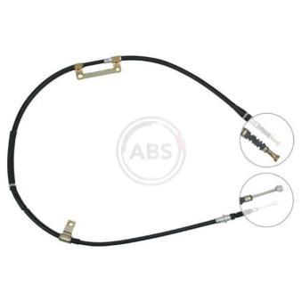 Tirette à câble, frein de stationnement A.B.S. K14518 pour IVECO DAILY 2.0 D GLX Comprex - 75cv