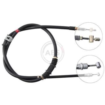 Tirette à câble, frein de stationnement A.B.S. OEM MB806057