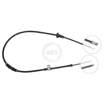 Tirette à câble, frein de stationnement A.B.S. K14938 pour MITSUBISHI LANCER 1.6 GLXi 16V - 113cv