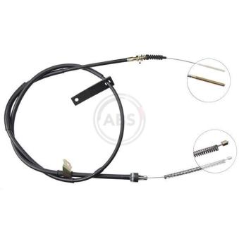 Tirette à câble, frein de stationnement A.B.S. [K14978]