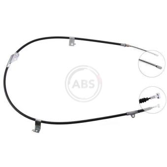 Tirette à câble, frein de stationnement A.B.S. OEM YS416038BA