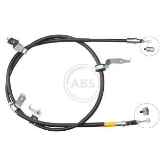 Tirette à câble, frein de stationnement A.B.S. K15338 pour TOYOTA PRIUS 2.0 CD - 110cv