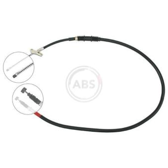 Tirette à câble, frein de stationnement A.B.S. K15408 pour OPEL FRONTERA 2.0 i - 115cv