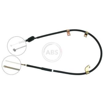 Tirette à câble, frein de stationnement A.B.S. K15868 pour SUBARU IMPREZA 1.8 i - 103cv