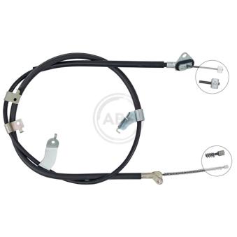 Tirette à câble, frein de stationnement A.B.S. K16073 pour TOYOTA RAV 4 2.2 D-4D - 150cv