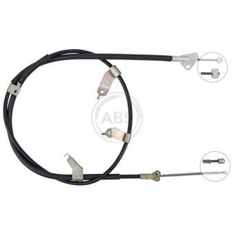 Tirette à câble, frein de stationnement A.B.S. K16083 pour TOYOTA RAV 4 2.5 - 180cv