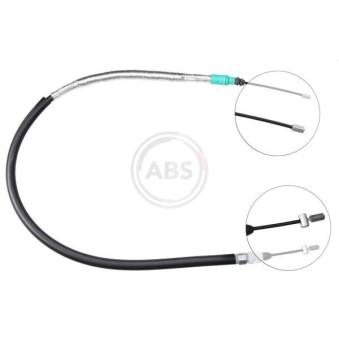 Tirette à câble, frein de stationnement A.B.S. OEM 474635