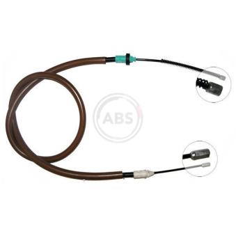 Tirette à câble, frein de stationnement A.B.S. [K16658]
