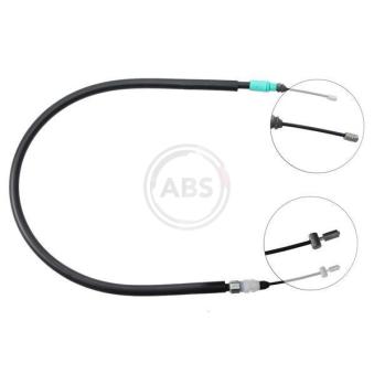 Tirette à câble, frein de stationnement A.B.S. [K16727]