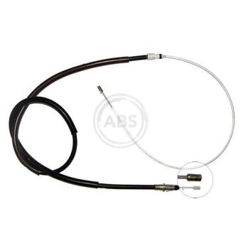 Tirette à câble, frein de stationnement A.B.S. K16796 pour PEUGEOT 307 1.6 HDI - 90cv