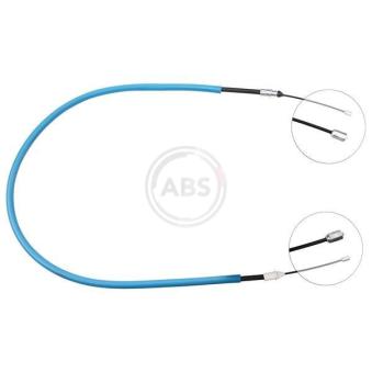 Tirette à câble, frein de stationnement A.B.S. K16918 pour RENAULT THALIA 1.2 16V - 75cv