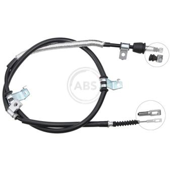 Tirette à câble, frein de stationnement A.B.S. K17058 pour HYUNDAI I30 1.4 - 109cv