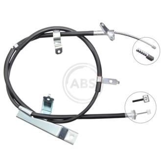 Tirette à câble, frein de stationnement A.B.S. [K17107]