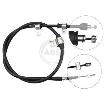 Tirette à câble, frein de stationnement A.B.S. [K17177]