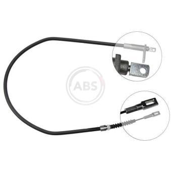 Tirette à câble, frein de stationnement A.B.S. K17227 pour MERCEDES-BENZ CLASSE S S 320 CDI - 204cv