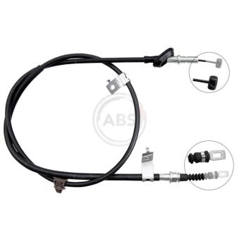 Tirette à câble, frein de stationnement A.B.S. [K17263]