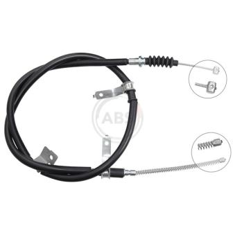 Tirette à câble, frein de stationnement A.B.S. OEM 0K20144420F