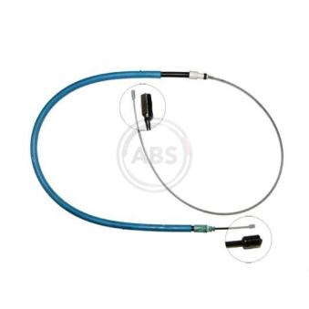 Tirette à câble, frein de stationnement A.B.S. K17326 pour MAZDA XEDOS 1.4 16V - 90cv