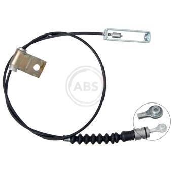 Tirette à câble, frein de stationnement A.B.S. K17427 pour KIA SORENTO 2.5 CRDi - 163cv