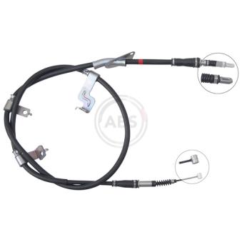 Tirette à câble, frein de stationnement A.B.S. [K17483]