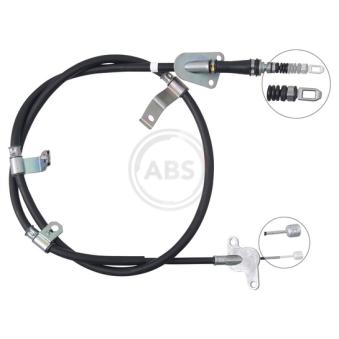 Tirette à câble, frein de stationnement A.B.S. K17494 pour KIA OPTIMA 2.0 - 170cv