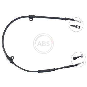 Tirette à câble, frein de stationnement A.B.S. [K17519]