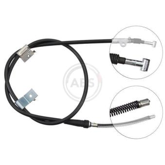 Tirette à câble, frein de stationnement A.B.S. [K17588]