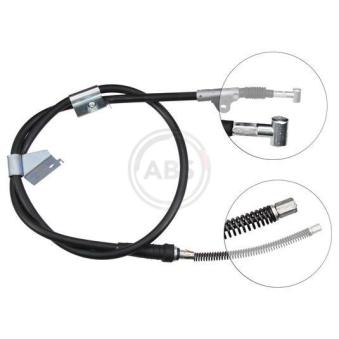 Tirette à câble, frein de stationnement A.B.S. [K17597]