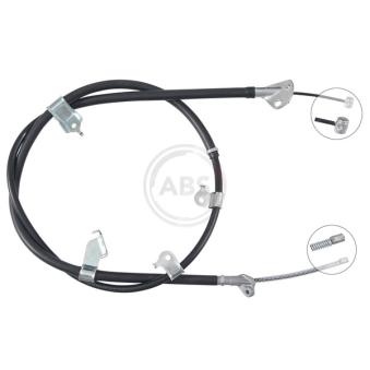 Tirette à câble, frein de stationnement A.B.S. K17632 pour TOYOTA RAV 4 2.2 D-4D - 150cv