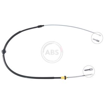 Tirette à câble, frein de stationnement A.B.S. K17638 pour SMART FORTWO 0.9 Brabus - 109cv