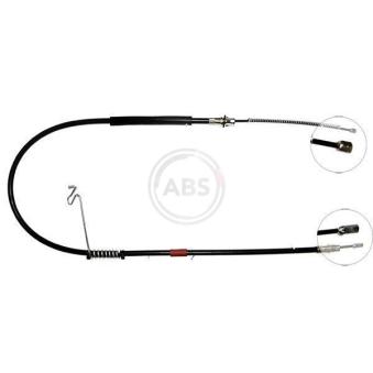 Tirette à câble, frein de stationnement A.B.S. K17878 pour FORD TRANSIT 2.4 TDE - 115cv