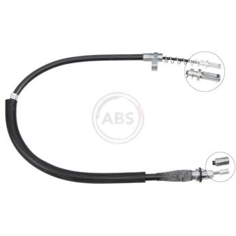 Tirette à câble, frein de stationnement A.B.S. K18006 pour LANCIA THEMA 3.0 D - 190cv