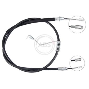 Tirette à câble, frein de stationnement A.B.S. K18548 pour FORD TRANSIT 2.4 TDCi traction intégrale - 140cv