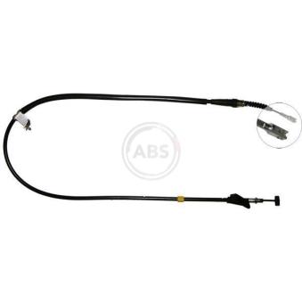 Tirette à câble, frein de stationnement A.B.S. [K18768]