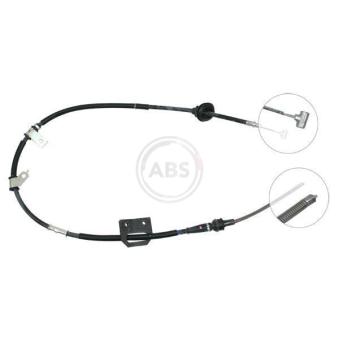 Tirette à câble, frein de stationnement A.B.S. [K18788]