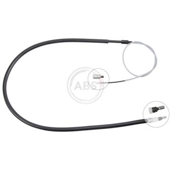 Tirette à câble, frein de stationnement A.B.S. K18890 pour TOYOTA PRIUS 1.2 THP 110 - 110cv