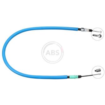 Tirette à câble, frein de stationnement A.B.S. [K18892]