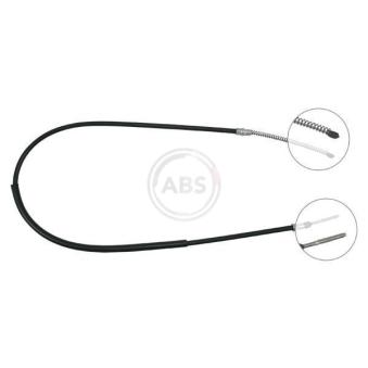 Tirette à câble, frein de stationnement A.B.S. K18897 pour FIAT CINQUECENTO 1.0 - 45cv