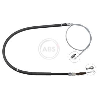 Tirette à câble, frein de stationnement A.B.S. K18902