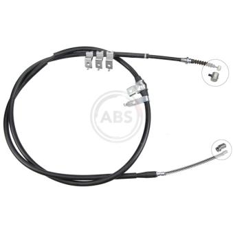 Tirette à câble, frein de stationnement A.B.S. [K18920]