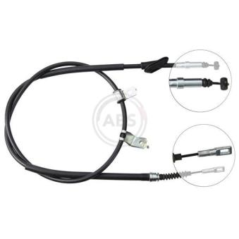 Tirette à câble, frein de stationnement A.B.S. [K18968]