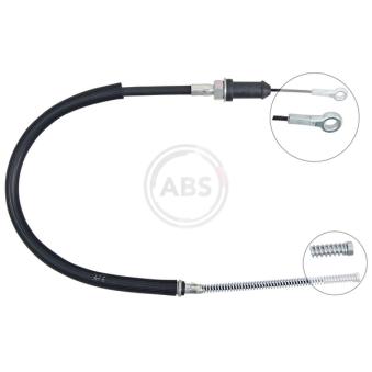 Tirette à câble, frein de stationnement A.B.S. K19201 pour LAND ROVER DISCOVERY 2.5 Td5 4x4 - 139cv