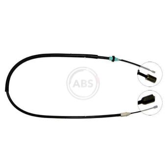 Tirette à câble, frein de stationnement A.B.S. K19207 pour RENAULT THALIA 1.5 DCI - 64cv