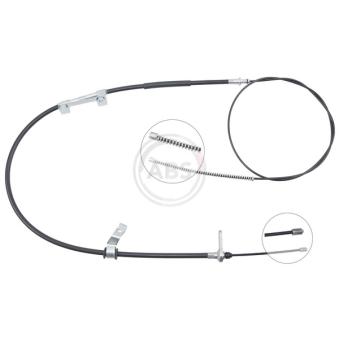 Tirette à câble, frein de stationnement A.B.S. [K19398]